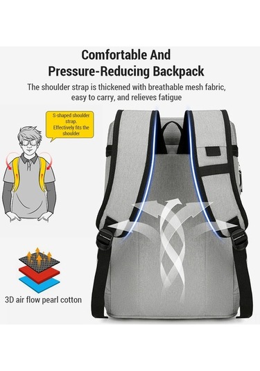 Pazly Termal Yalıtımlı Su Geçirmez Sırt Çantası - Erkekler İçin Isı Koruyucu Yemek Çantası, Çok Renkli Çok Renkli