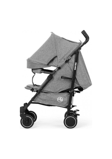Maxi Taxi Floki Tam Yatar Baston Bebek Arabası - Gri MAXITAXI.086