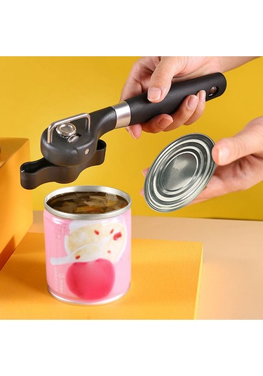 Yaozixa Stainless Steel Gripli El İşlemli Konserve Açıcı - Dayanıklı, Kolay Kullanım, Mutfak Ve Dışarıda Uygun Diğer