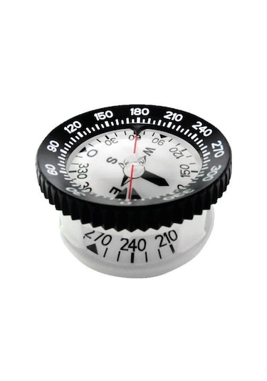 Kraken Gösterge Pusula Kapsül 48 MM Siyah