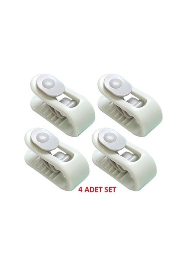 Mandallı Yorgan Sabitleme Klipsi 4 Adet