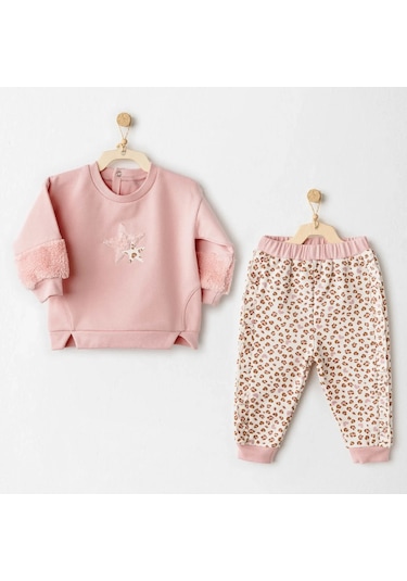 Andywawa Ac26233 Little Leopard 2 Li Takım Pembe Pink