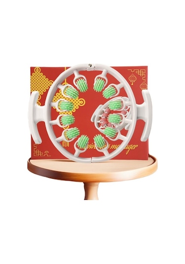 12 Yuvarlak Ev Yoga Bacak Halkası Klips Bacak Silindiri Baldır Masajı Xc86ru Yeşil