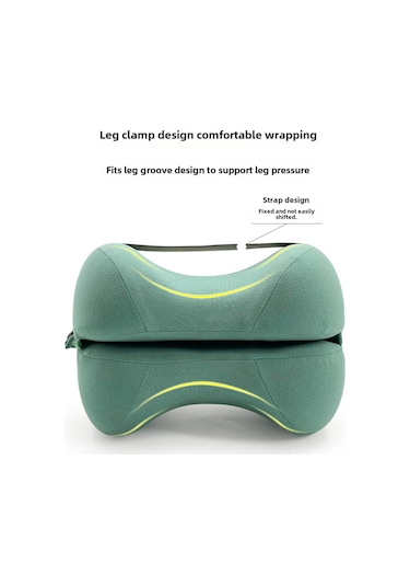 Qingmipy Pembe Fleece Memory Foam Ayak Yükseltme Yastığı - Gebe, Yaşlı Ve Fraktürlüler İçin Tırnak Altı Basıncı Ve Ağrı Alıcı - 28x20x20 Cm