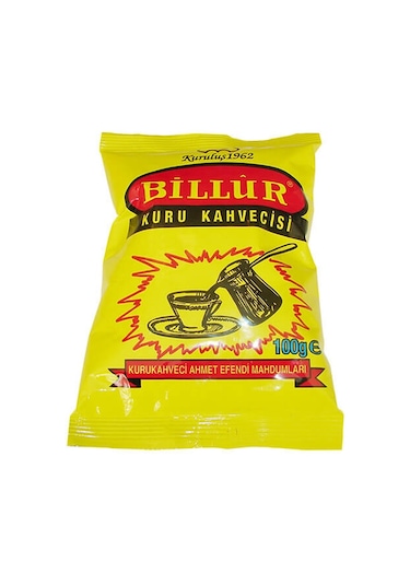 Billur Kuru Kahvecisi Türk Kahvesi 3 x 100 G