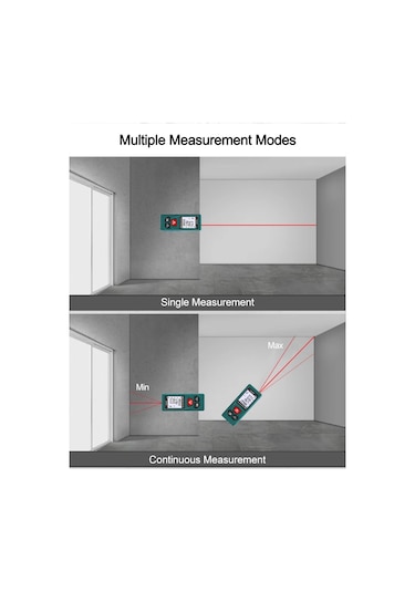Dijital Lazer Metre Mesafe Ölçer 40 Metre 40m