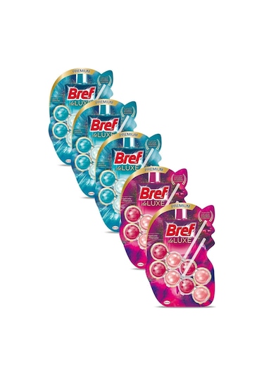 Bref Wc Deluxe Duopack Katı Tuvalet Bloğu Yasemin + Manolya 5 x 2'li