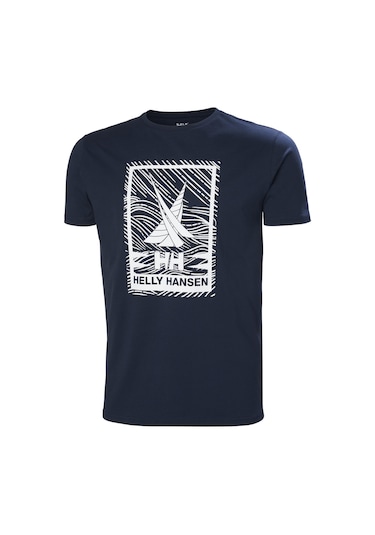 Helly Hansen Shoreline 2.0 Erkek T-shirt-27993-lacivert Lacivert