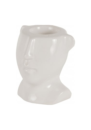 Karaca Home Daring Dekoratif Mumluk Beyaz 300.23.01.0361