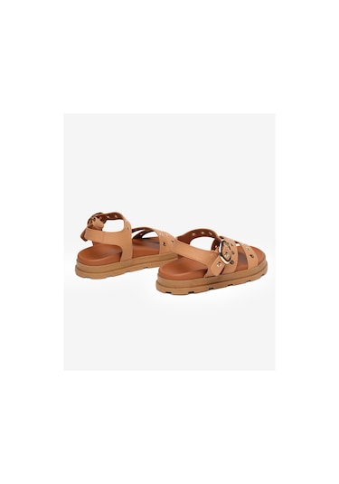 Greyder 34470 Zn Duz Sandalet S 7577 Taba
