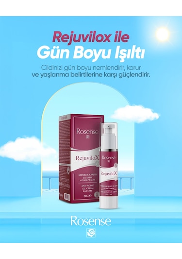 Rosense Rejuvilox   Jel Krem Gündüz Bakım 50 Ml