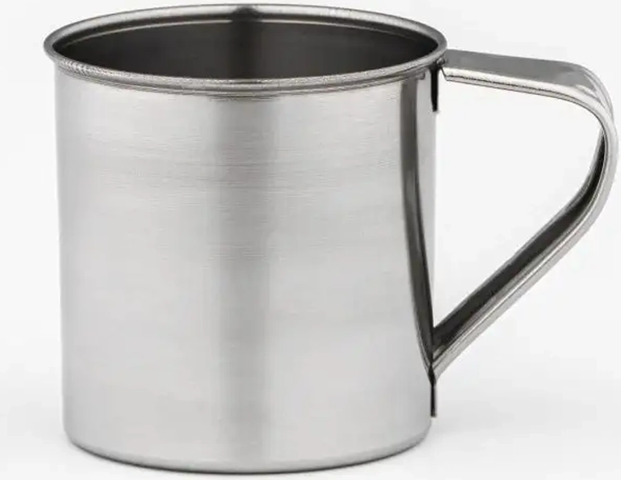 Dolana Paslanmaz Çelik "hindistan" Kupa 330 Ml, Kamp Kupası 114901479 Gri