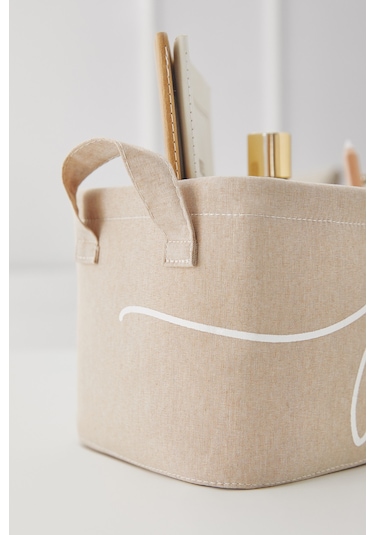 Ocean Home Textile 2'li Bej Renk Sepet Set