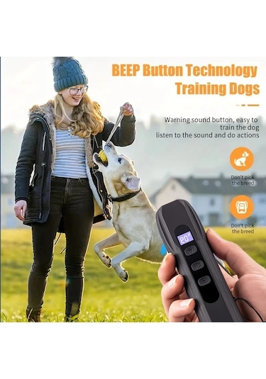 Willowhaven Portable Köpek Kovucu 3 Kanal Sesli Ultrasonik Caydırıcı El Feneri Siyah 1 Adet