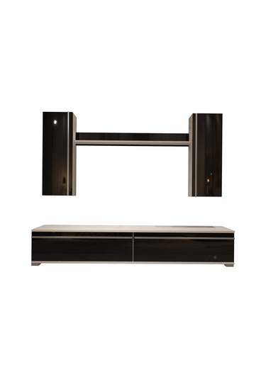 Decoraktiv Eko 5d Mdf Std Tv Ünitesi Tv Sehpası Beyaz - Siyah