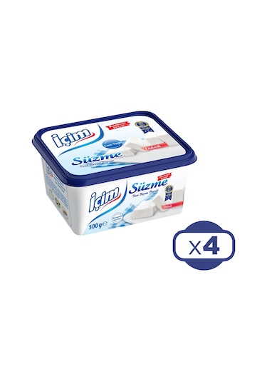 İçim Süzme Beyaz Peynir 4 x 500 G