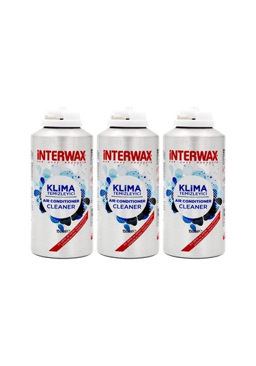 Interwax 3 Adet Limon Kokulu Klima Temizleyici Klima Fresh