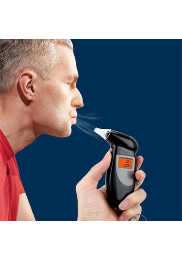 Dinosaurs Taşınabilir Nefes Alkol Test Cihazı El Tipi Alkolmetre Alcotest Testi