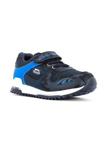 Slazenger Edmond Ktn Erkek Çocuk Cırt Cırtlı Lacivert Kamuflaj Sneaker Lacivert Kamuflaj