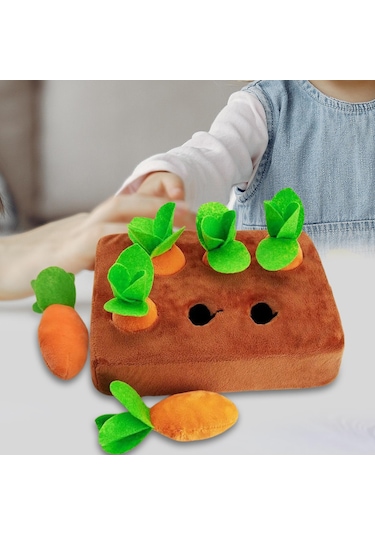 Suntek Oyunu Gelişimsel Eğitsel Çekme Motor 6-adet-havuç