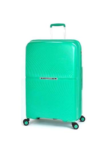 Benetton Trolley Valiz Yeşil Büyük Boy 14bnt2000-01-ysl