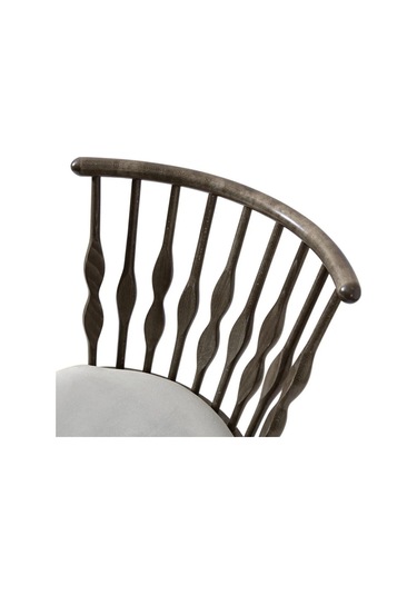 Natura Retro Ahşap Sandalye Ceviz - Beyaz