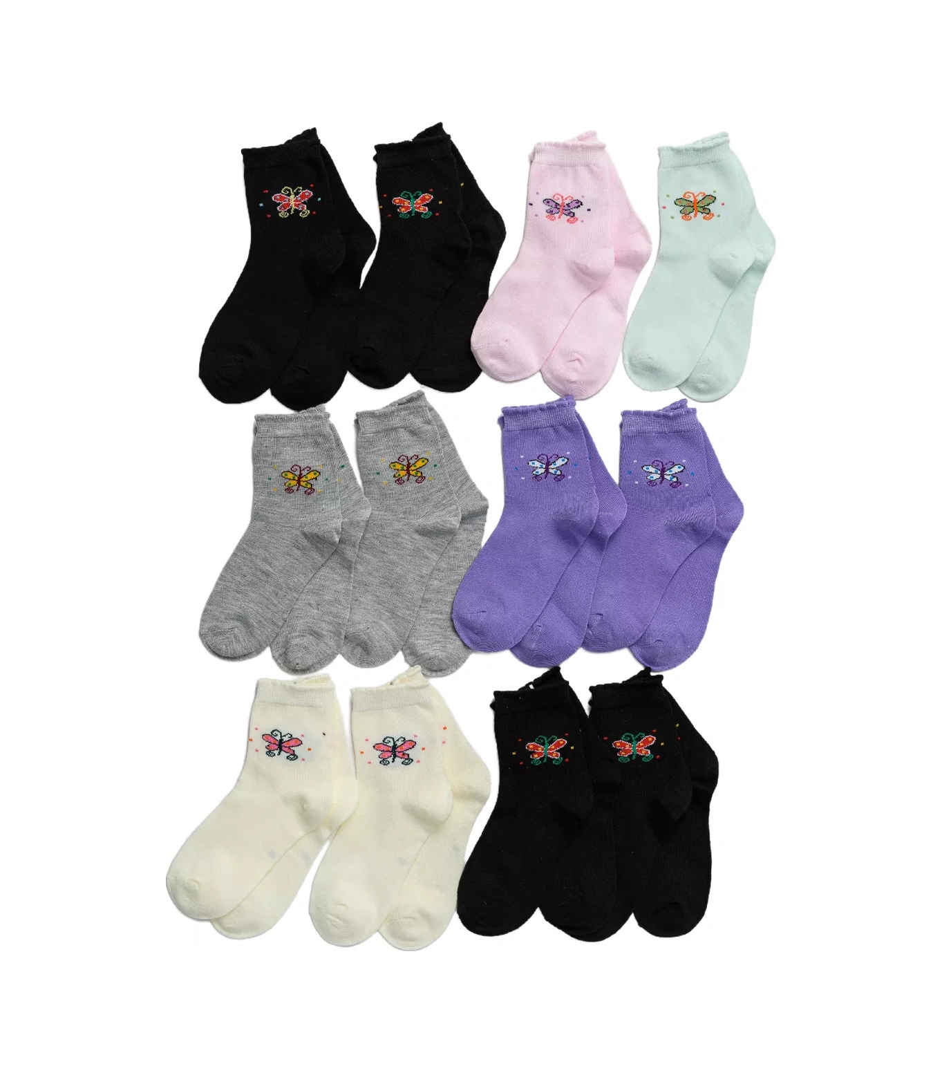 Modnaa Detvora Çocuk Çorap Seti 12 Çift 206222267 Bej