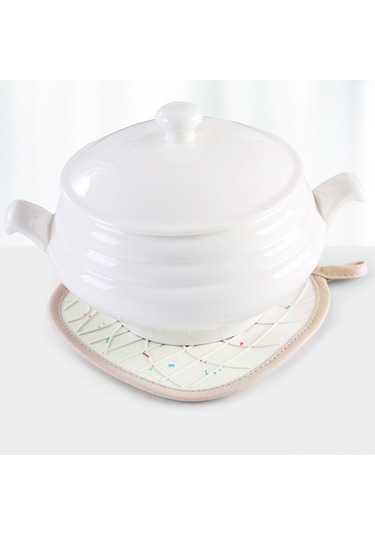 Symbee "yüksek Isıya Dayanıklı Silikon Tabanlı Dalgalı Tutma Pedi - Pratik Mutfak Aksesuarı"