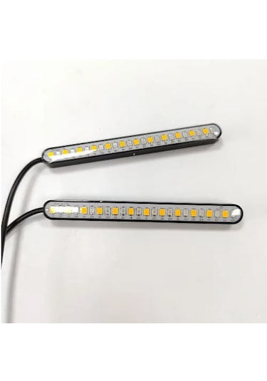 24 Smd Led Çakarlı Stop Kayar Sinyal 10cm