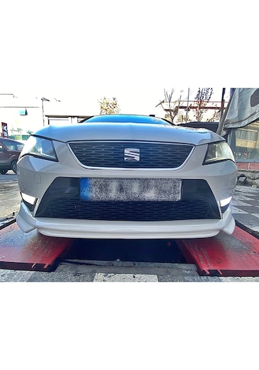 Seat Leon Mk3 Style Ön Tampon Eki - Boyasız Fiberglass 2013 - 2017