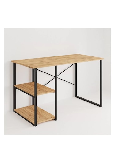 Çalışma Masası Raflı Ofis Laptop Bilgisayar Masası 5866