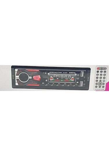 Everton Rt-2005 Çift Usb'Li Usb-Sd-Fm-Aux- Bluetooth Oto Teyp 4X5