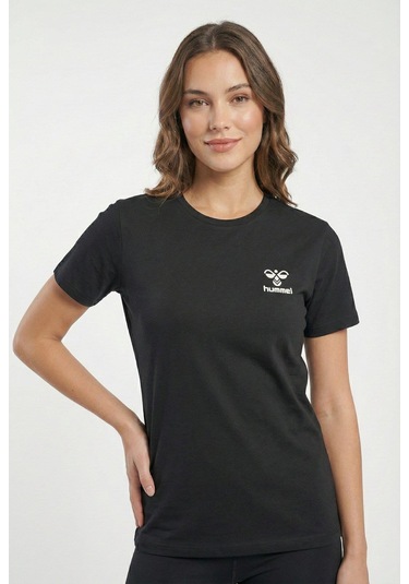 Hummel Cordana 912447-2001 Siyah Kadın T-shirt Siyah