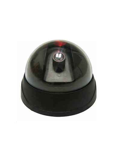 4 Adet Led Işıklı Dome Kamera Taklit_Sahte_Tavan Caydırıcı Kamera