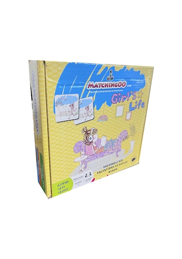 Matchingoo Eşleştirme Ve Hafıza Kartları: Girl's Life