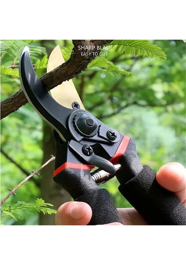 Çok Fonksiyonlu Meyve Dalı Budama Güçlü Budama Kalın Şube Bahçe Keskin El Black
