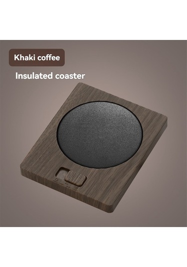 Ulzyvf Sıcaklık Plakalı Metal Isıtma Isıtıcı Haki Fişi Bardak Ayarı Abd 2 Ns Haki