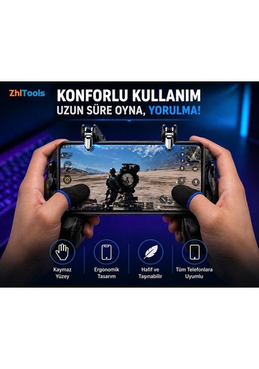 Zhltools Telefon Oyun Pubg Tetik Aparatı Gamepad
