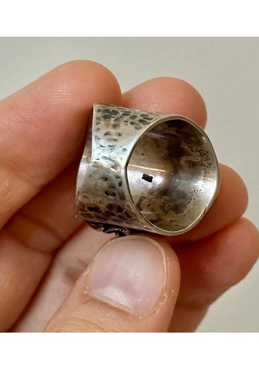 Allahverdi Türkmen Sitrin Gümüş Yüzük