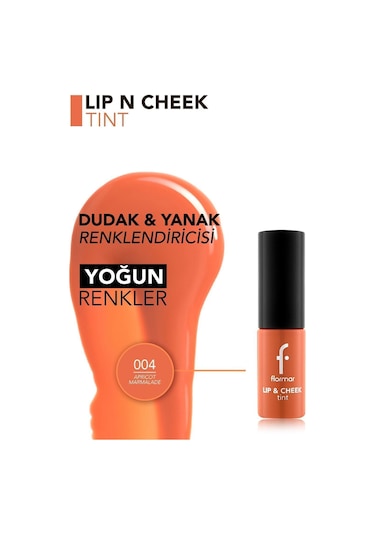 Flormar Lip & Cheek Gün Boyu Kalıcı Çok Amaçlı Tint 003 Apricot Marmlde