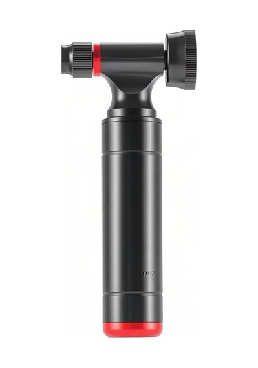 Maiyame Bisiklet Co2 Şişirici, Presta-schrader Valfler İçin, Basınç Göstergeli, Portatif Alüminyum, Hızlı Şişirme Sıvı Gaz Şişesi Yok