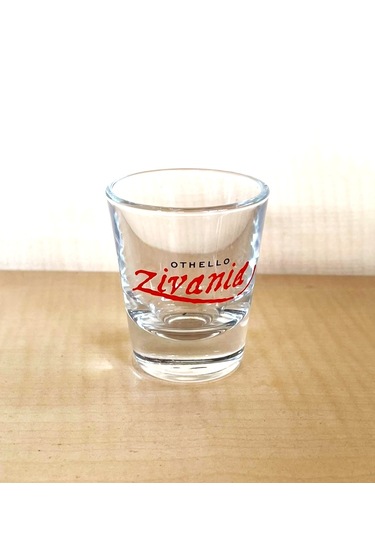 1 Adet Shot Bardağı Othello Ziyanid Kırmızı