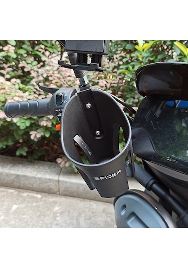 Nmax-xmax-pcx Universal Scooter Suluk Ayna Altına Bağlantılı Siyah