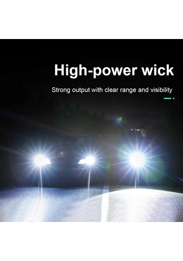 Geeksen "şarj Edilebilir 400 Lumen Led El Feneri - 2'li Paket, Kamp & Acil Durum Için Su Geçirmez" Diğer