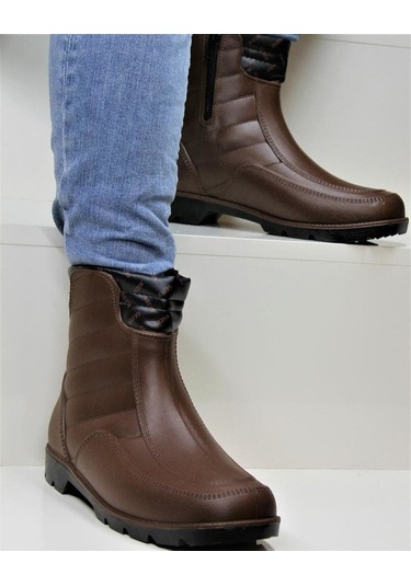 Gezer Kışlık Bot Yünlü Kahverengi