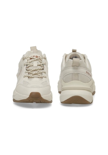 U.s. Polo Assn. Maybe Wmn 5fx Kadın Sneaker Bej