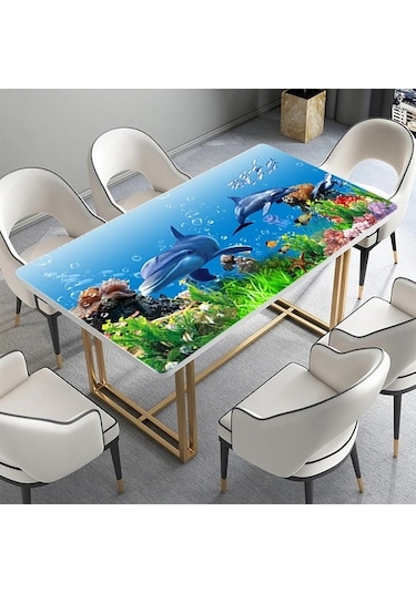 Masa Kaplama Folyosu Mobilya Masa Kaplama Folyoları Deniz Balıkla