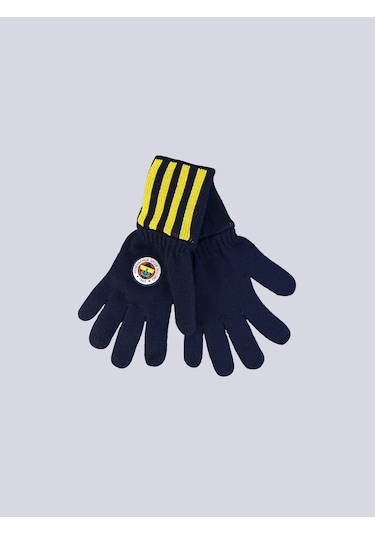 Fenerbahçe Çocuk Çubuklu Sarı Lacivert Eldiven Fb Laci Yeni