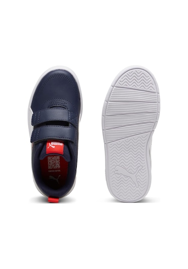 Puma Courtflex V3 V Ps-navy-white-red Çocuk Ayakkabı-lacivert-2007 Lacivert