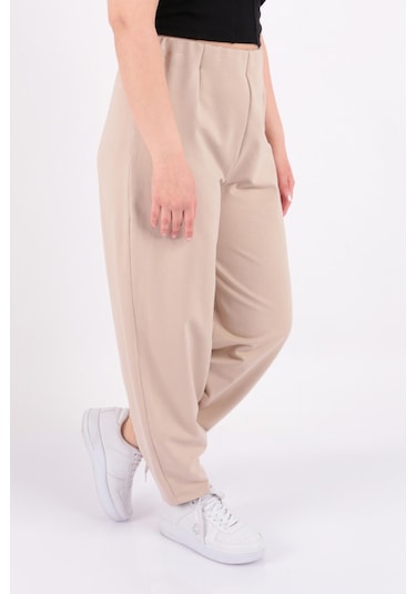 Puane 18167 Kadın Pantolon Ss 18167-66-R8857 Koyu Bej